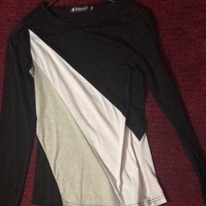 Allegra K Long Sleeve Blouse